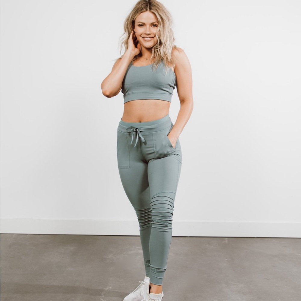 Witney Carson Capri Moto Leggings